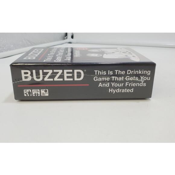 Buzzed Drinking Game Hydration Recently Refreshed Edition 250 Fun Adult Cards - Picture 3 of 6